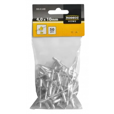 Nity zrywalne aluminiowe 4,0x12,7 mm 50szt. RAWLPLUG (MN-41-740)